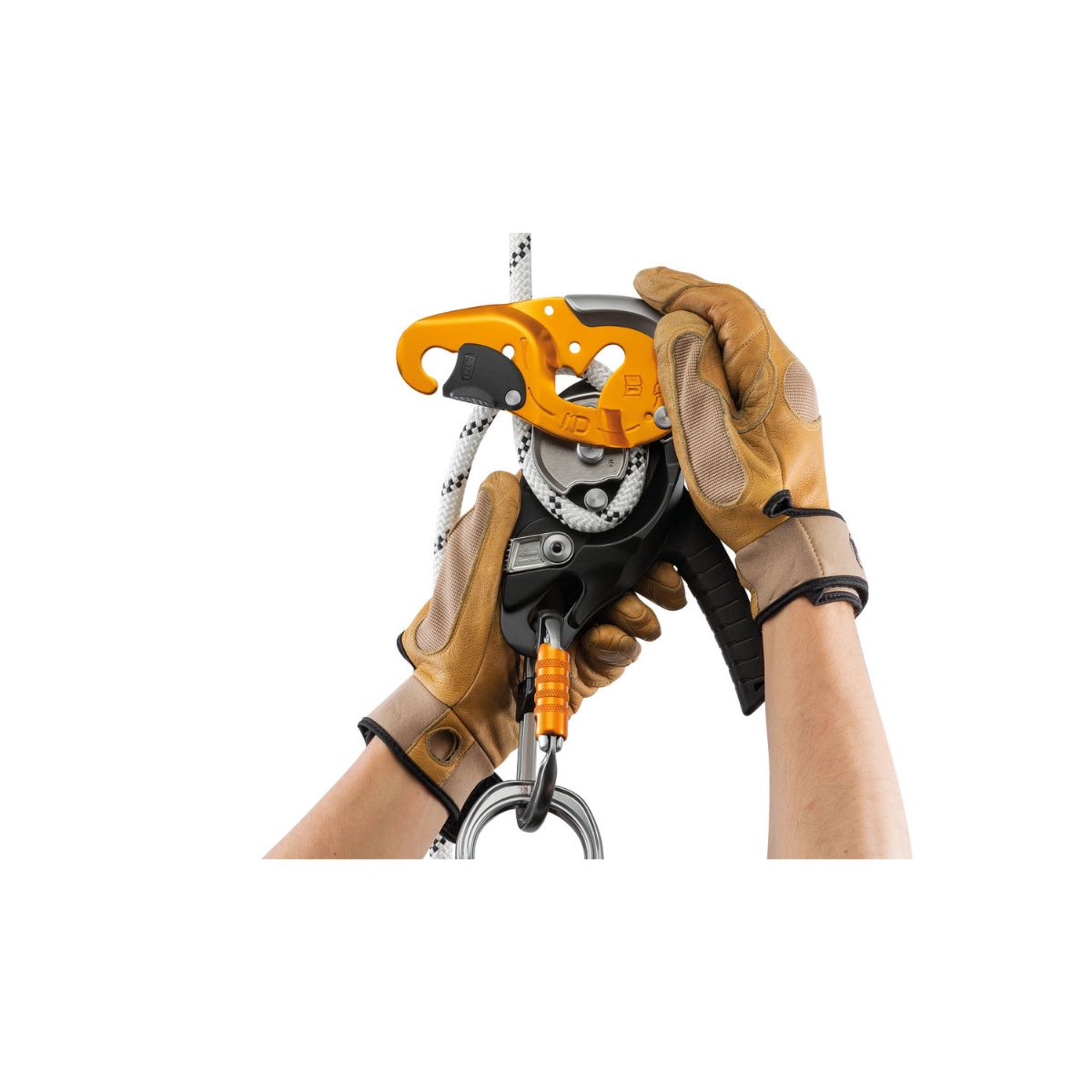 Petzl RIG® - Compact Self-Braking Descender for Experienced Technicians - NFPA 1983 & CE EN 12841