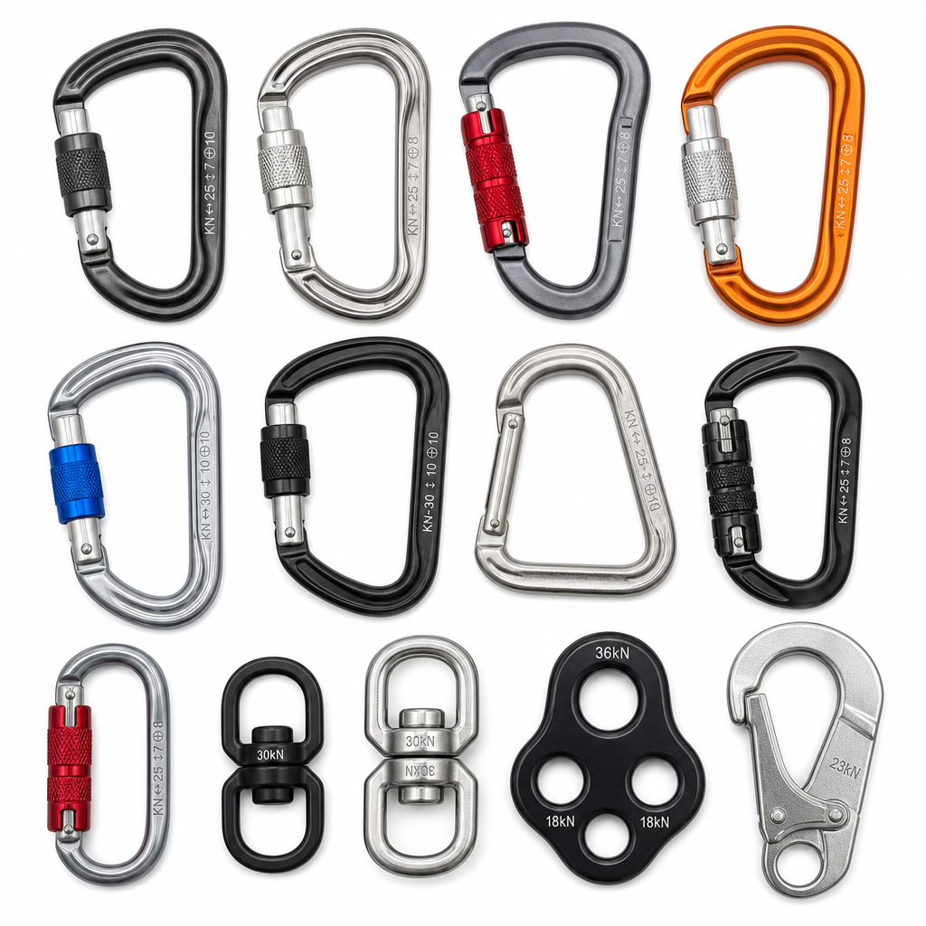 CARABINERS & CONNECTORS