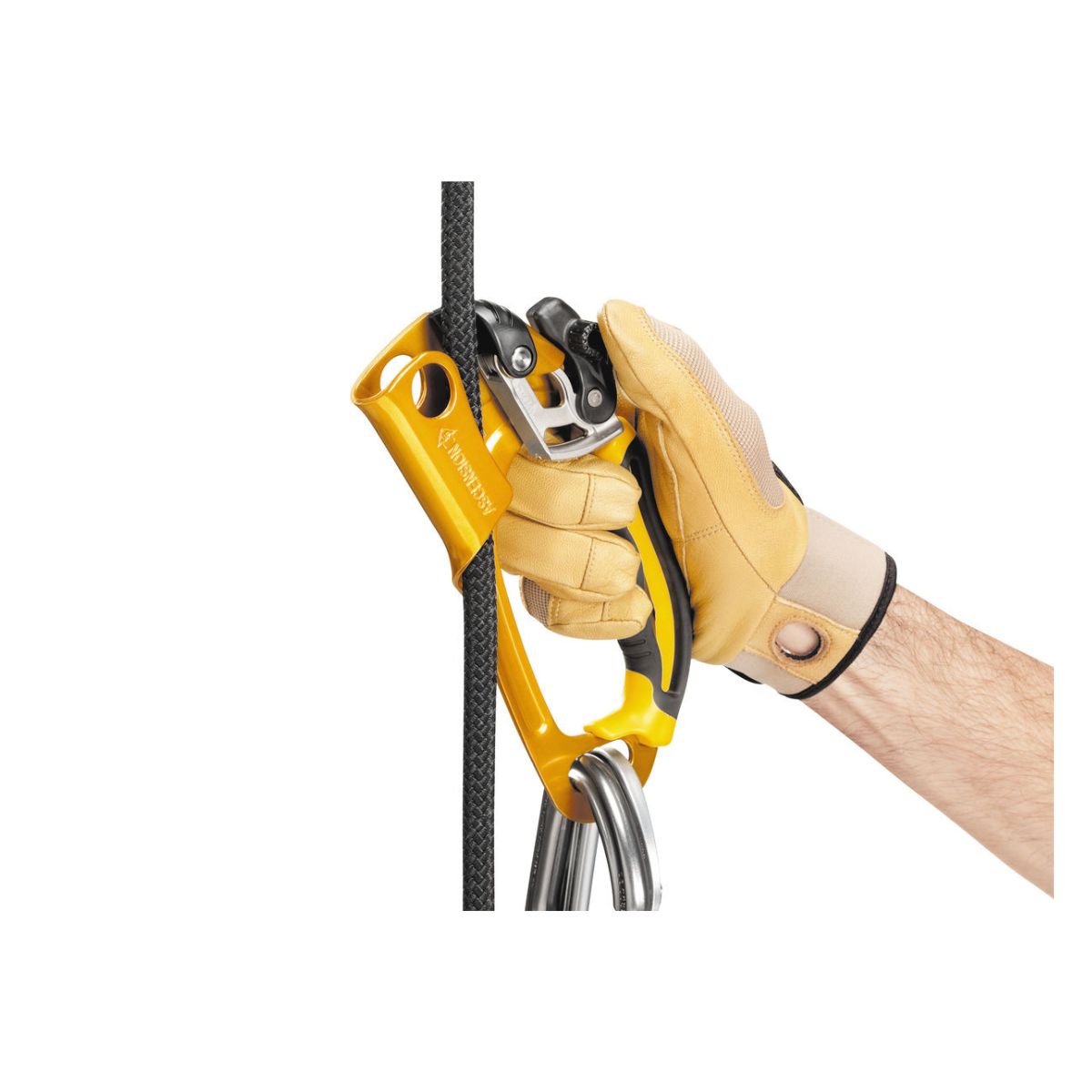 Petzl ASCENSION - Ergonomic Handled Rope Clamp - Right-Handed - NFPA 1983 & CE EN 567
