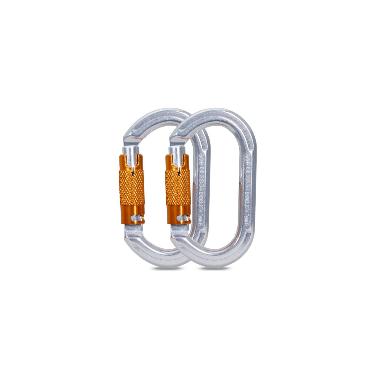 SOB Carabiner - Auto-Locking Steel Carabiner - 22kN Strength - Industrial Grade